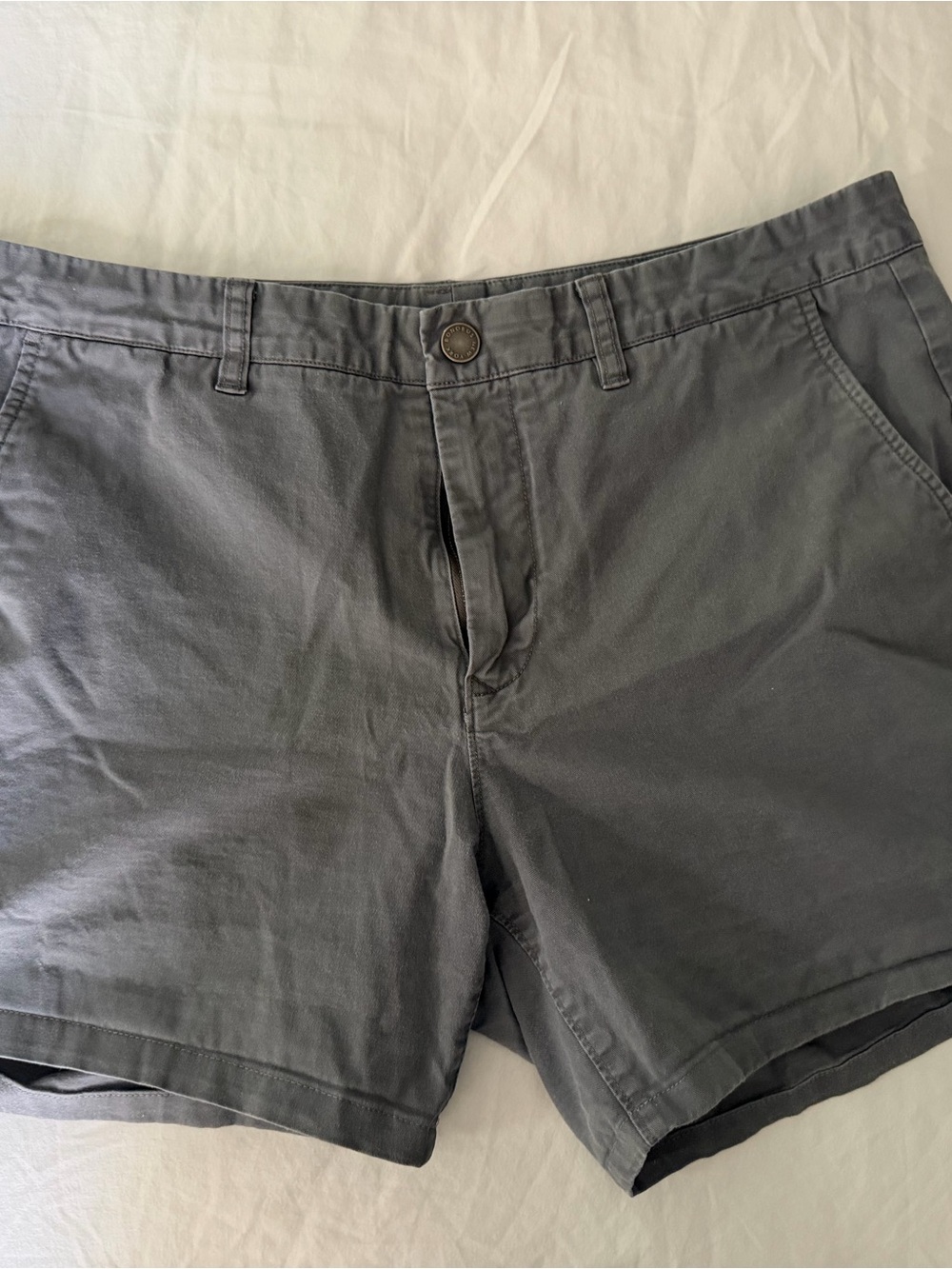 Bonobos Gray 5” Chino Shorts